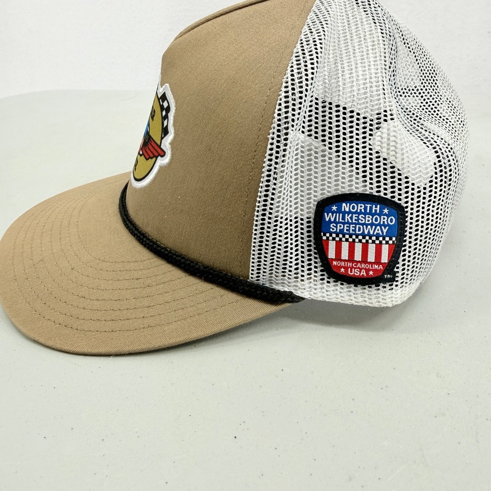 NASCAR All-Star Race Hat Mens OSFM Tan North Wilkesboro Speedway 2023 Rope Cap - Picture 3 of 7